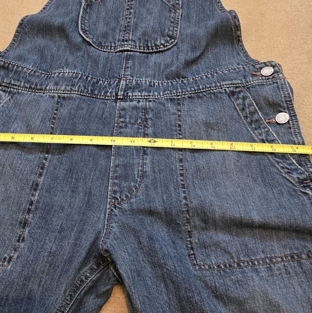 GAP Women's Blue Denim Overalls - Picture 4 of 5